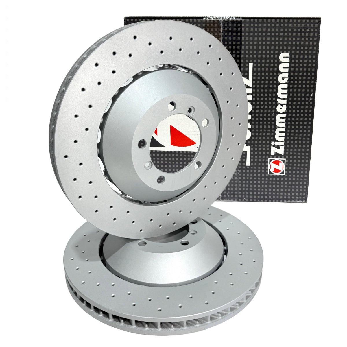 Porsche 997 GT3 (2009-2012) Zimmermann Front Drilled Brake Discs