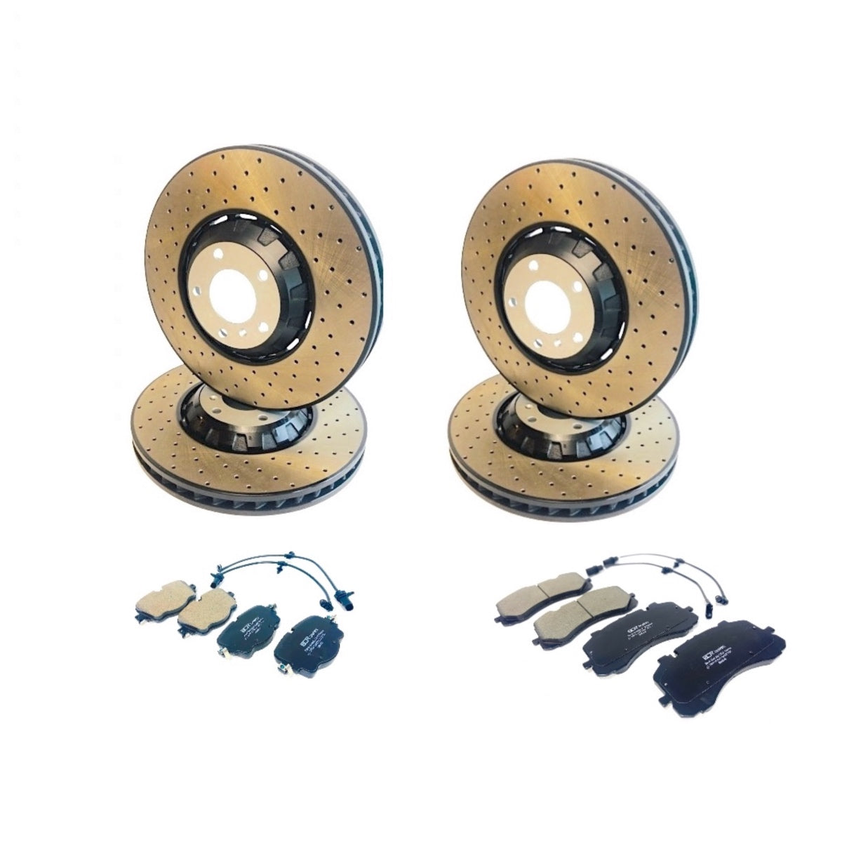 Bentley Bentayga (2017-) Sport Drilled brake Disc Kit