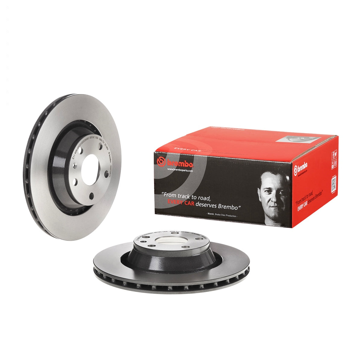Audi TTRS (2009-2014) Brembo Rear Brake discs