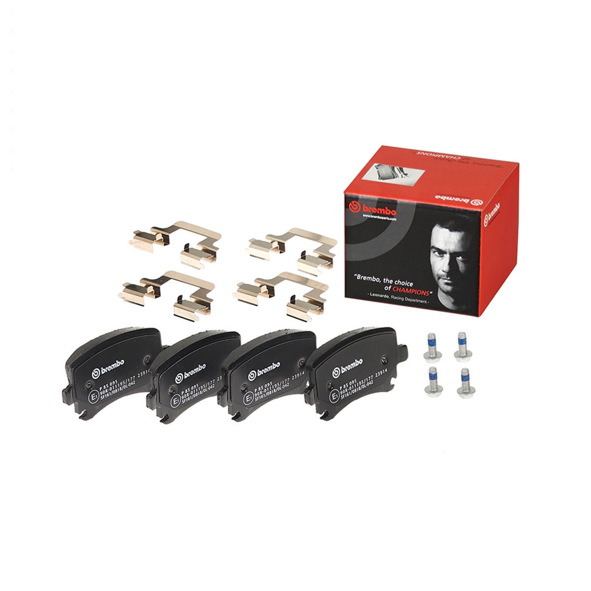 Audi RS3 8P (2011-2012) Brembo Rear Brake Pads