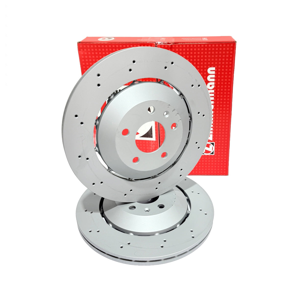 Audi RS4 B8 (2013-2015) Zimmermann Drilled Rear Brake Discs