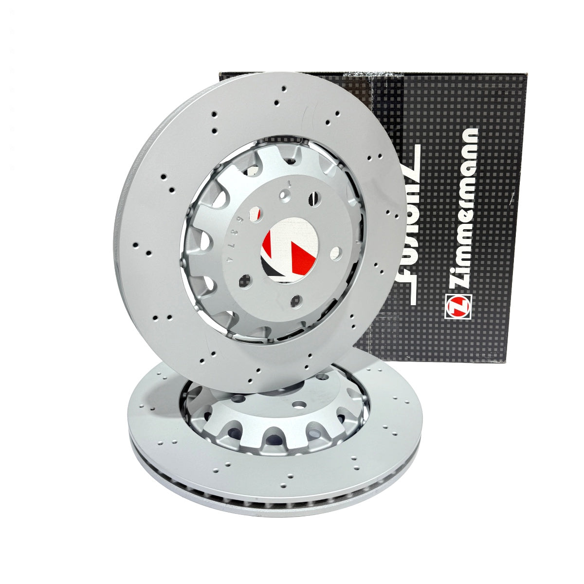 Audi RS4 B9 (2017-2024) OEM Zimmermann Rear Brake Discs