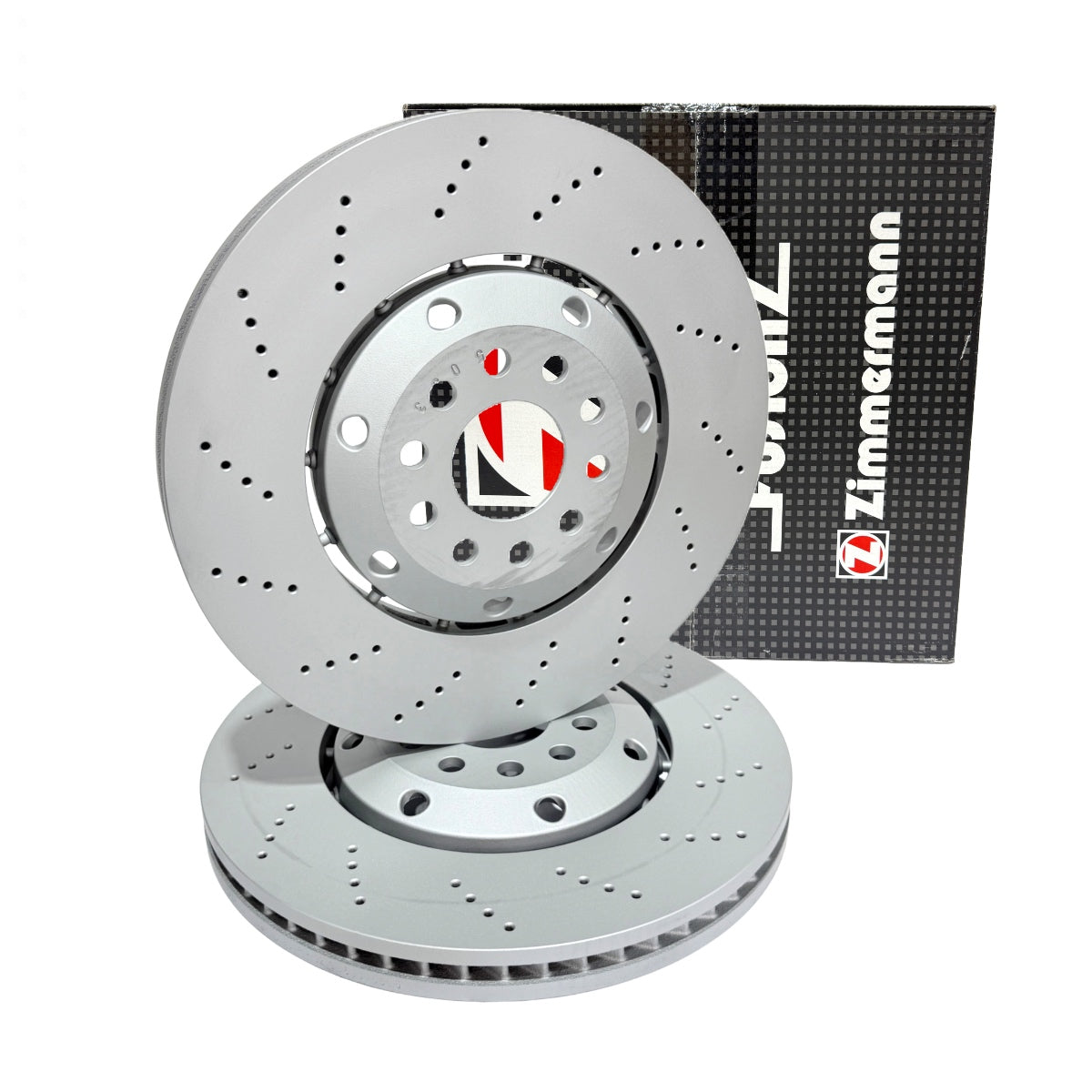 Audi RS4 B5 (1999-2001) Zimmermann Front Drilled Brake Discs