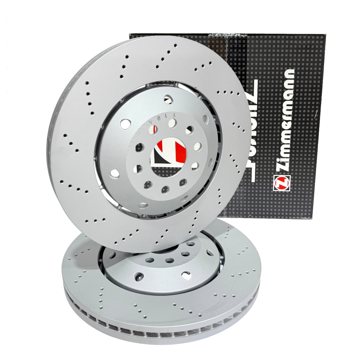 Audi RS6 C5 (2002-2005) Zimmermann Front Drilled Brake Discs