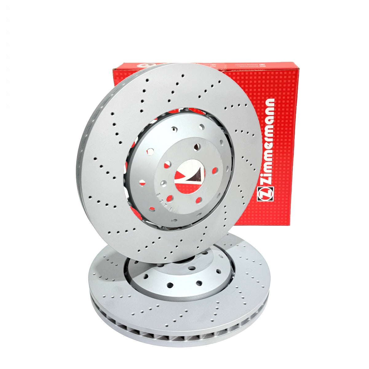 Audi RS6 C6 V10 (2008-2010) Zimmermann Front Drilled Brake Discs